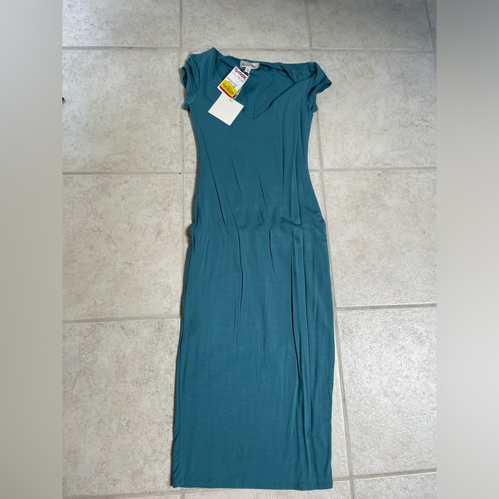 Elegant Teal Dress